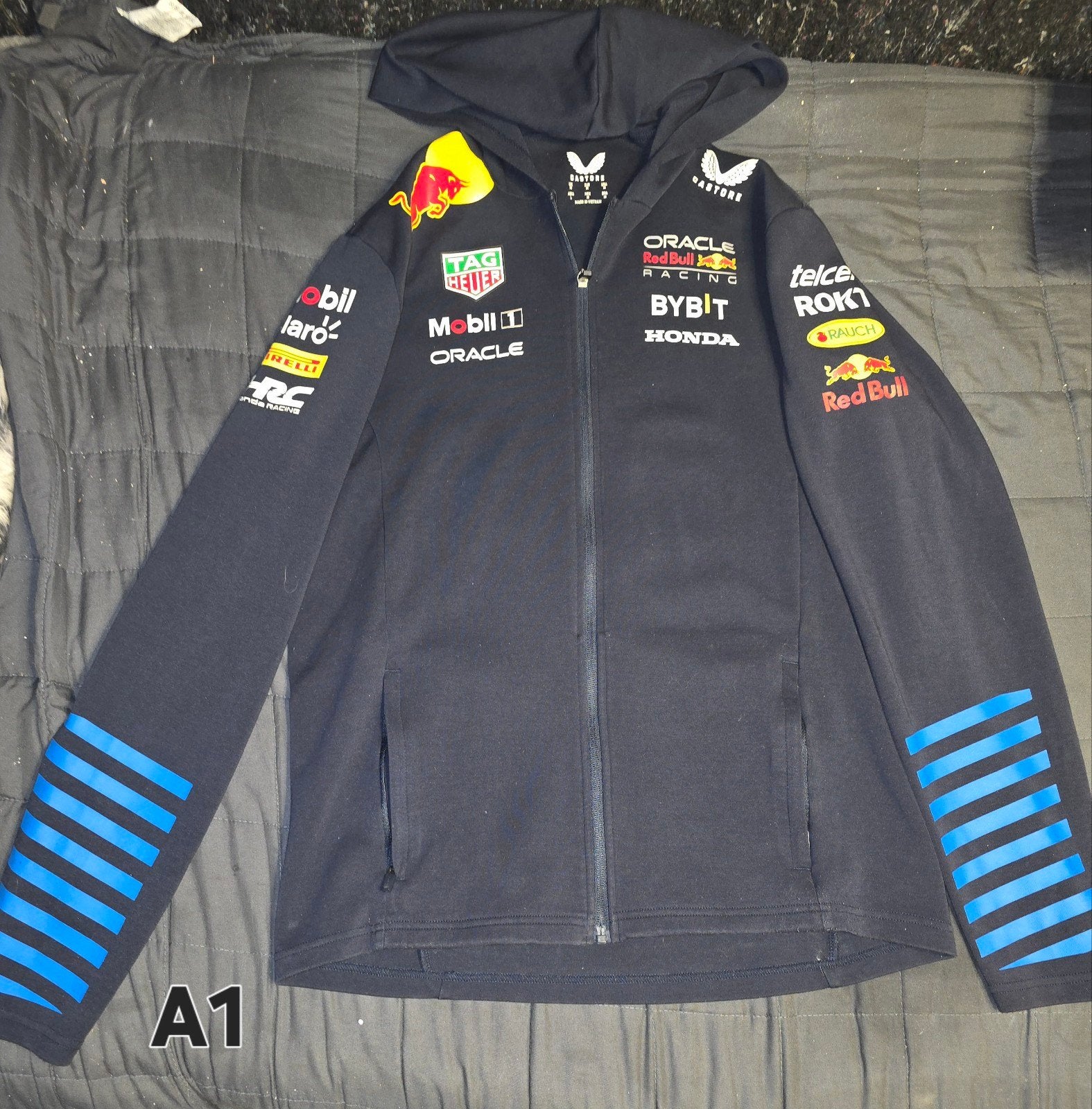 Castore Red Bull Racing F1 Team Hoodie - Maat M, Zwart, Ophalen of Verzenden, Zo goed als nieuw, Maat 48/50 (M)