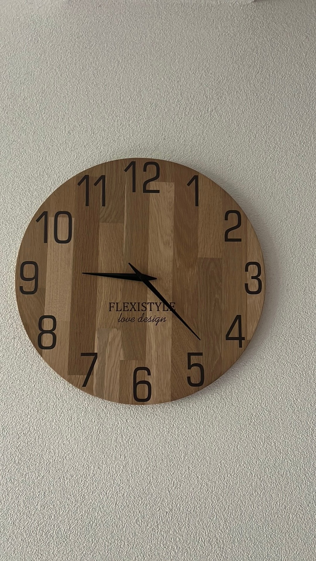 Mooie wandklok, Ophalen, Zo goed als nieuw, Wandklok