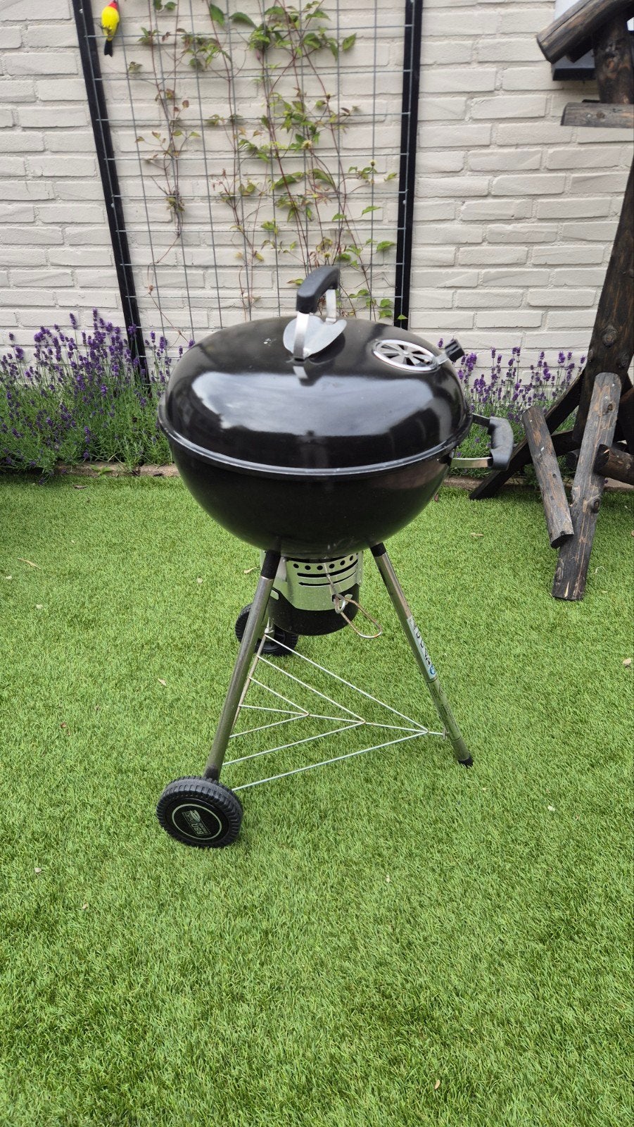 Hele nette barbecue bbq, 2x gebruikt. Diameter 45 cm, Ophalen, Zo goed als nieuw
