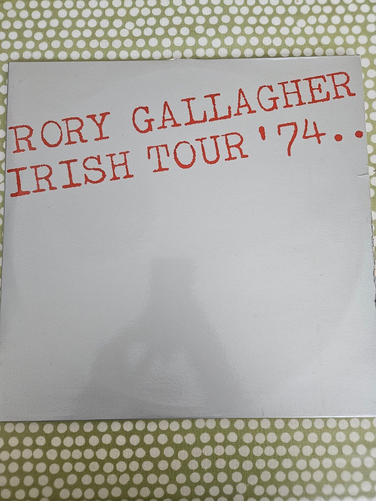 Rory Gallagher - Irish Tour '74 Dubbel-LP (Polydor), Gebruikt, Blues Rock, Ophalen of Verzenden, 12 inch