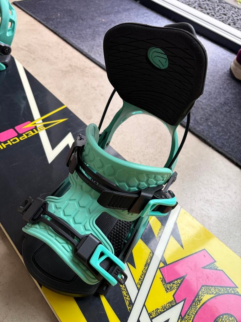 Binding Snowboard Flow Omni Aqua - M dames, Ophalen of Verzenden, Zo goed als nieuw, Bindingen