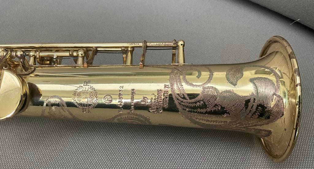 Selmer Paris SA80 II sopraan saxofoon, Ophalen of Verzenden, Zo goed als nieuw, Sopraan, Met koffer