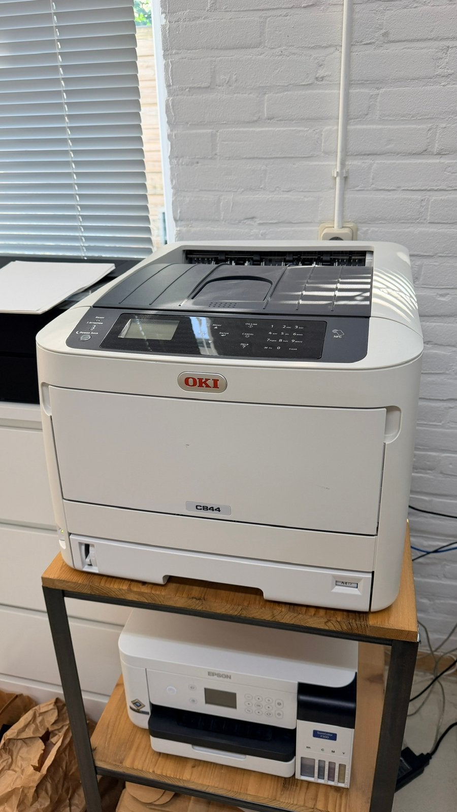 Oki C844 A3 led kleurenprinter, Computers en Software, Ophalen, Gebruikt, Kleur printen, Printer