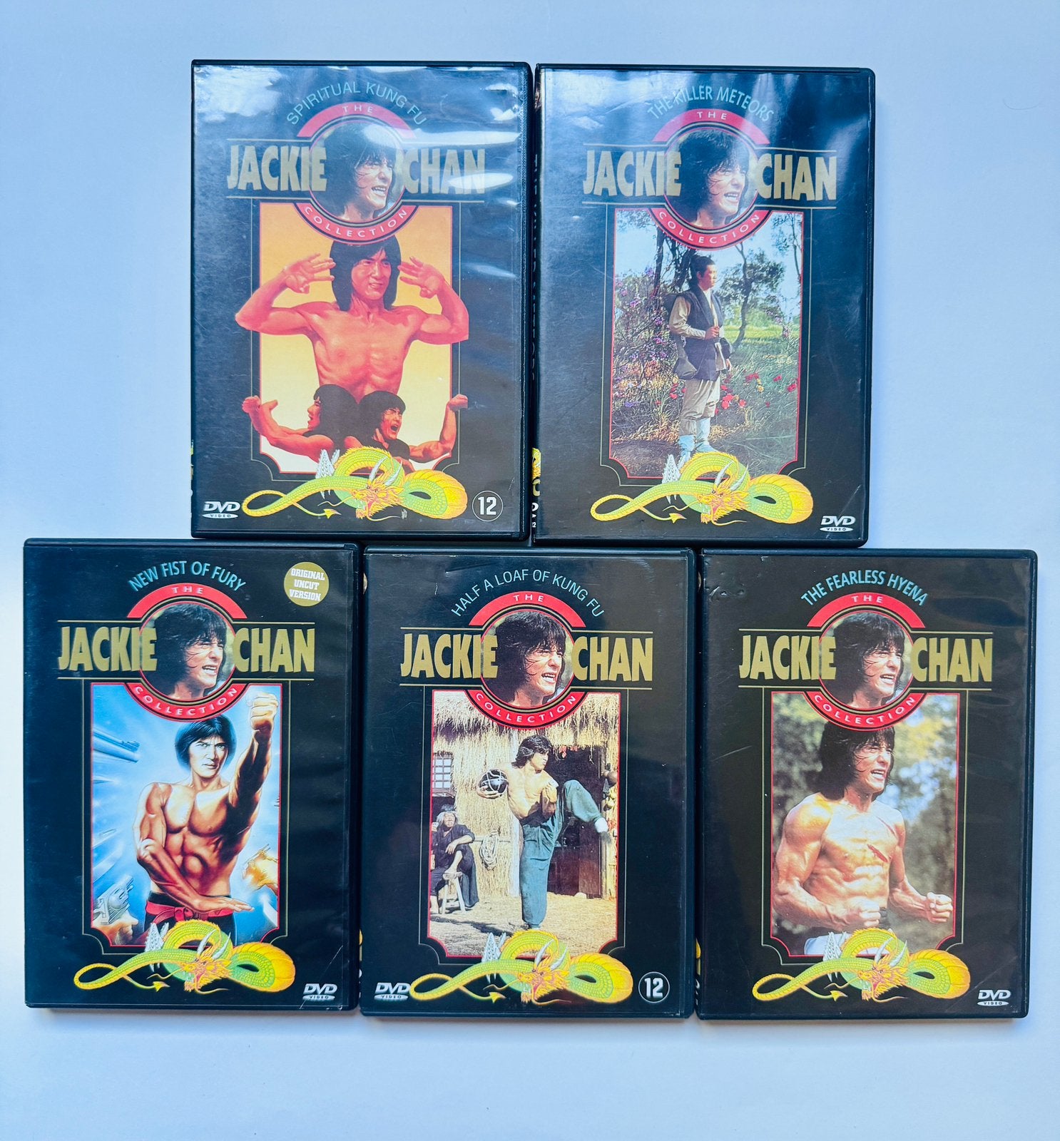 Jackie Chan Collection – 5 DVD’s | Kung Fu Classics, Vanaf 16 jaar, Ophalen of Verzenden, Zo goed als nieuw