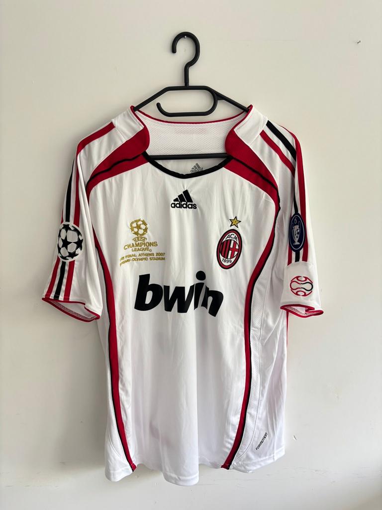AC Milan Champions League Finale 2007 Shirt, Maat L, Ophalen of Verzenden, Zo goed als nieuw, Shirt
