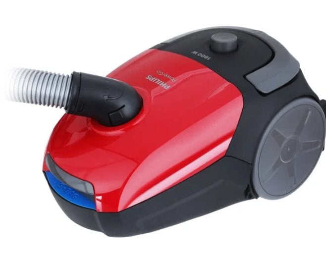 Philips Vacuum Cleaner, 1800 Watt, 3 Liter, - Red Black, Ophalen, Philips, Geschikt voor harde vloeren, Reservoir