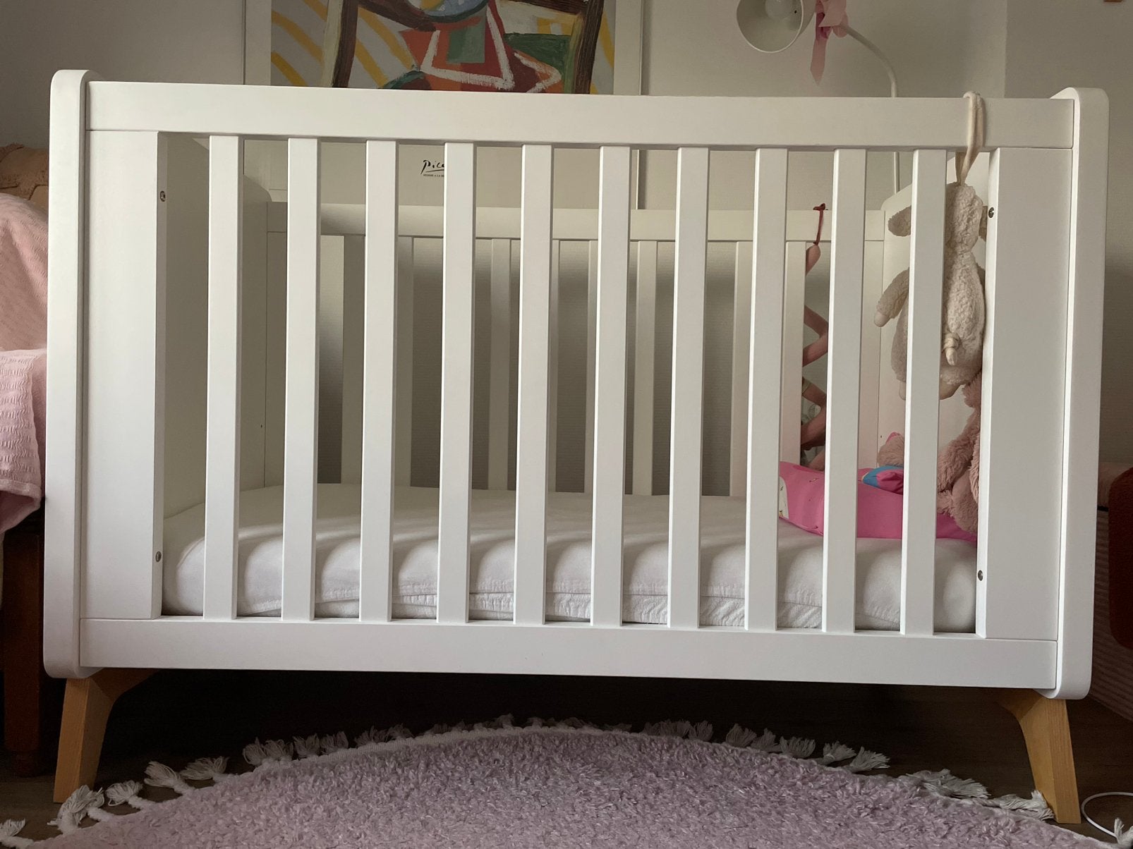 Europe Baby Iglo Ledikant 60 x 120 cm - Wit, Ophalen, Zo goed als nieuw, Ledikant