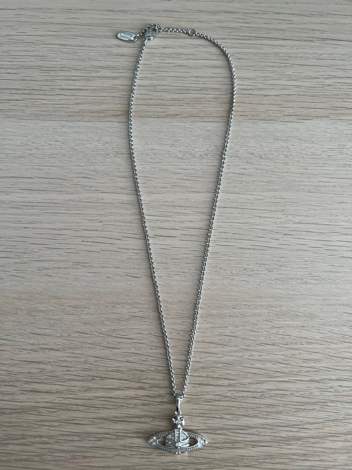 Vivienne westwood silver necklace, Sieraden, Tassen en Uiterlijk, Kettingen, Ophalen of Verzenden, Zo goed als nieuw, Zilver
