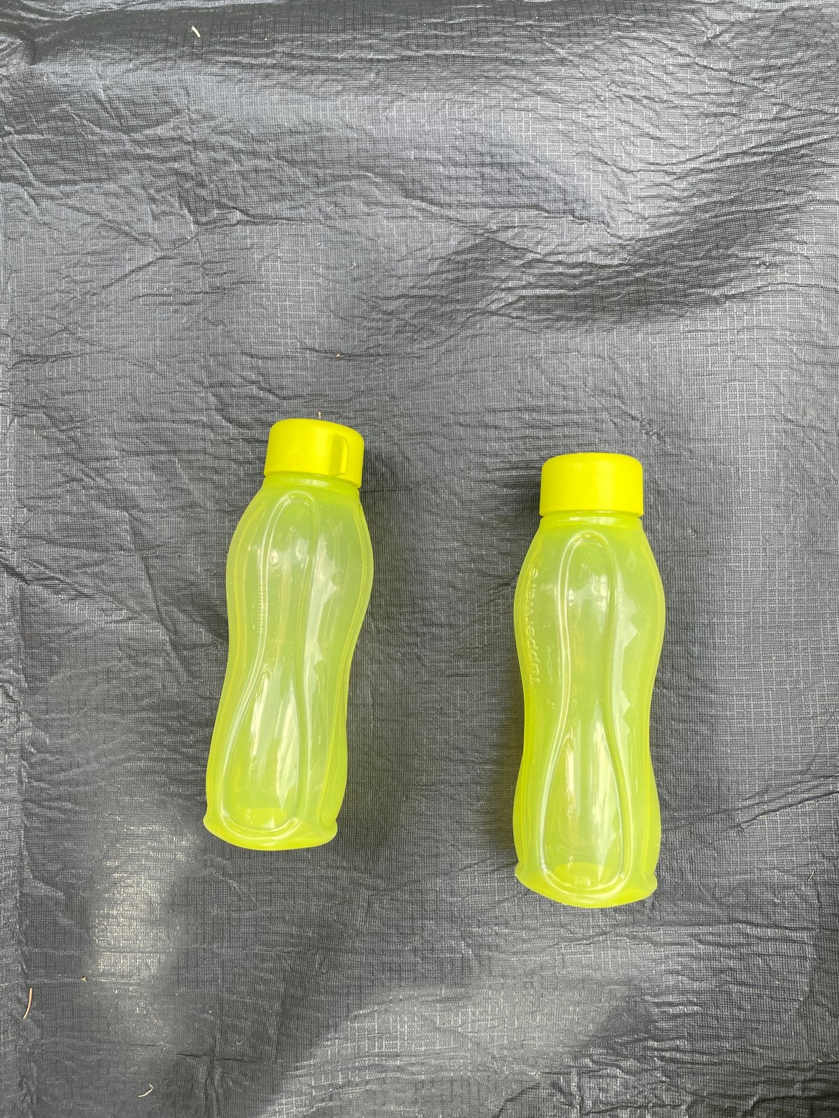 Tupperware Eco Fles - Geel/Groen 310 ml, Nieuw, Ophalen of Verzenden, Drinkfles, Groen