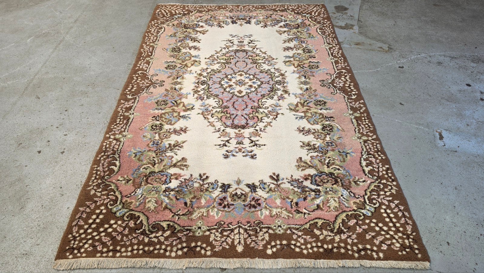 Vintage Handgeknoopt oosters wol Pastel tapijt 175x280cm, 150 tot 200 cm, 200 cm of meer, Www.hypepopup.nl, Ophalen of Verzenden