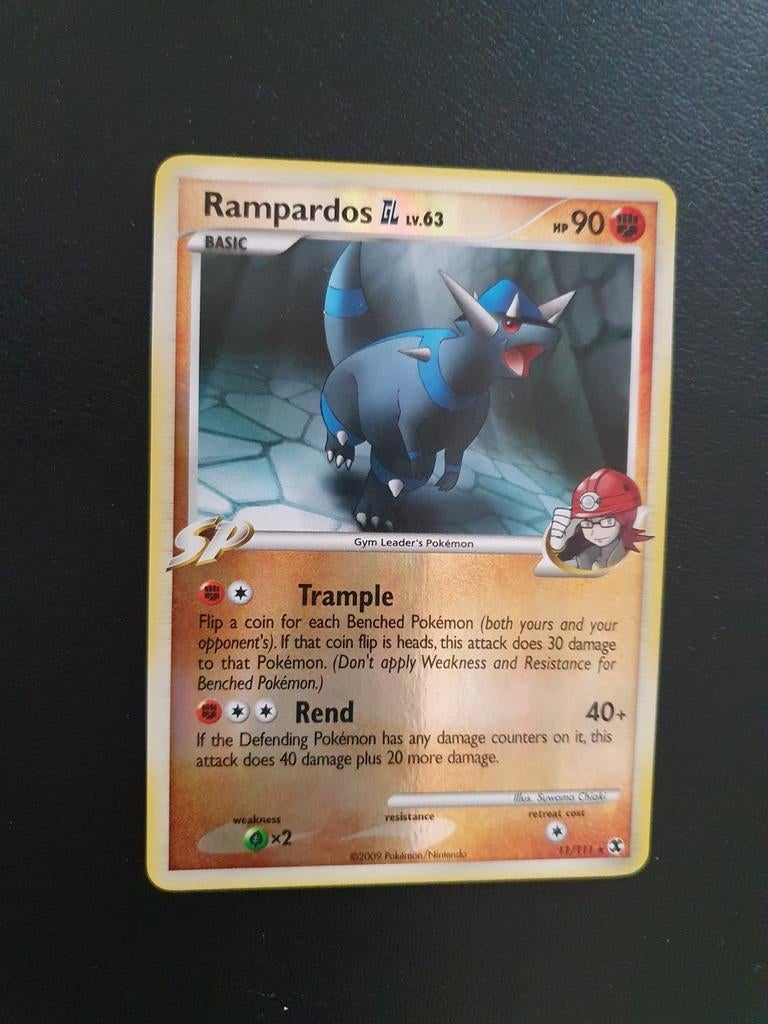 Rampardos11/111 reverse holo pokemon kaart, Ophalen of Verzenden, Zo goed als nieuw