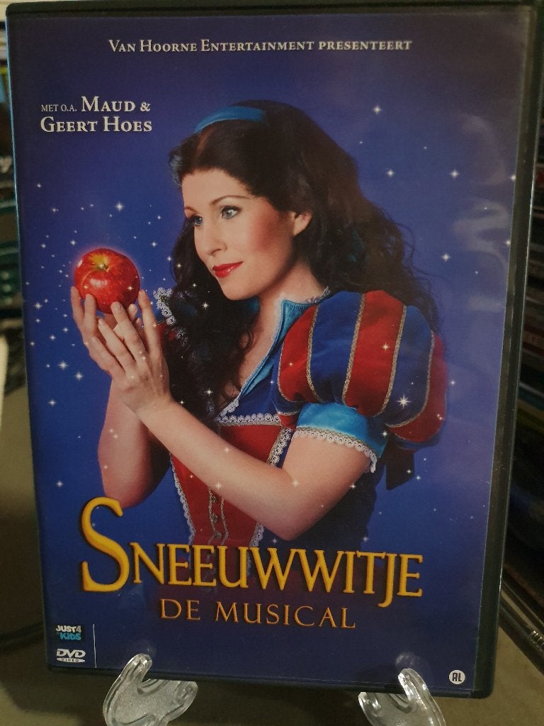 Sneeuwwitje - De Musical (Maud, Geert Hoes) DVD, Alle leeftijden, Ophalen of Verzenden, Zo goed als nieuw