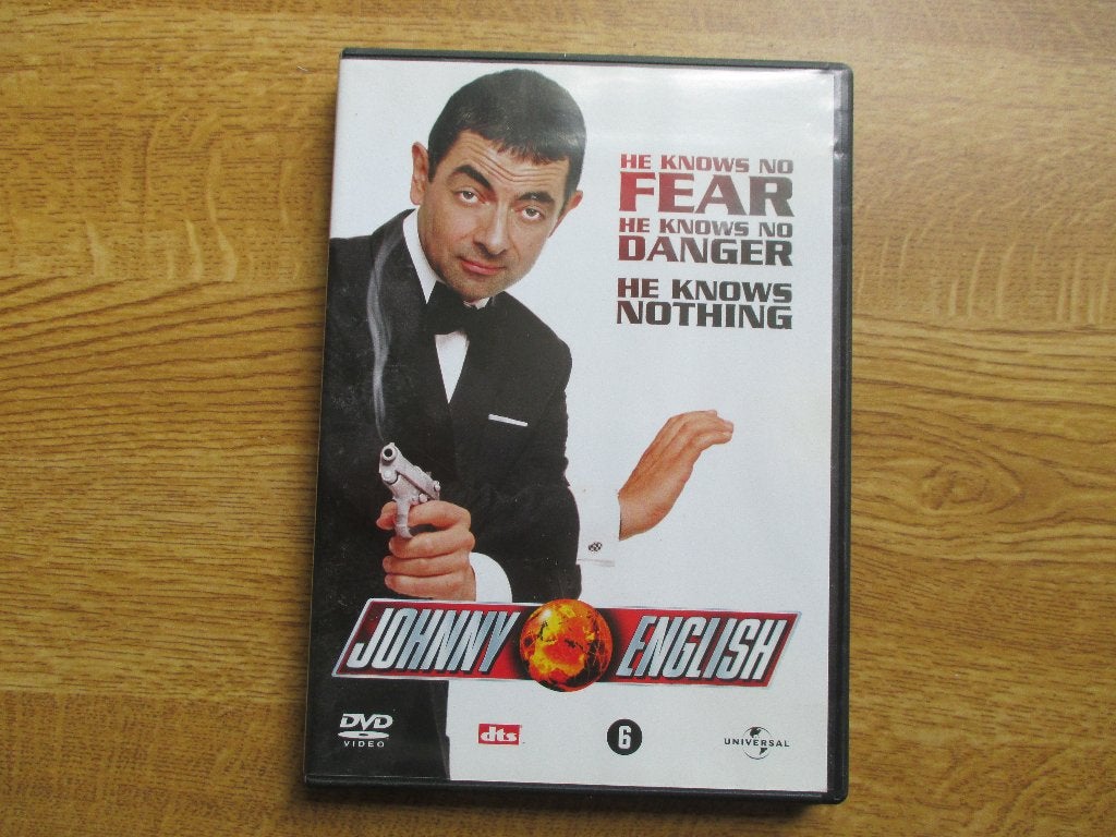 rowan atkinson: johnny english, Alle leeftijden, Verzenden, Zo goed als nieuw, Actiekomedie