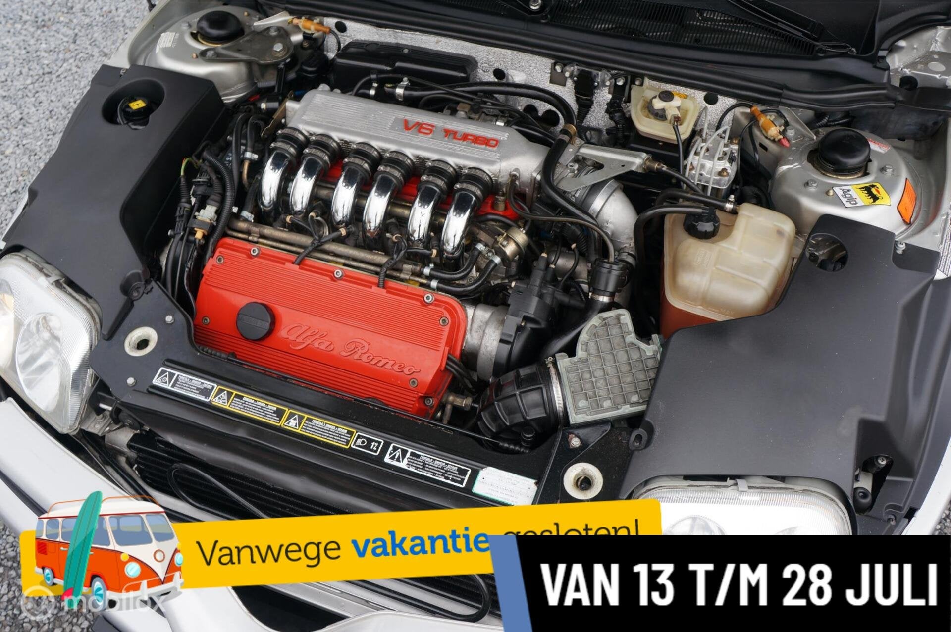 Alfa Romeo GTV (916) 2.0 V6 Turbo Benzina Airco Documentatie, Auto's, Alfa Romeo, Gebruikt, 201 pk, Metallic lak, 4 stoelen