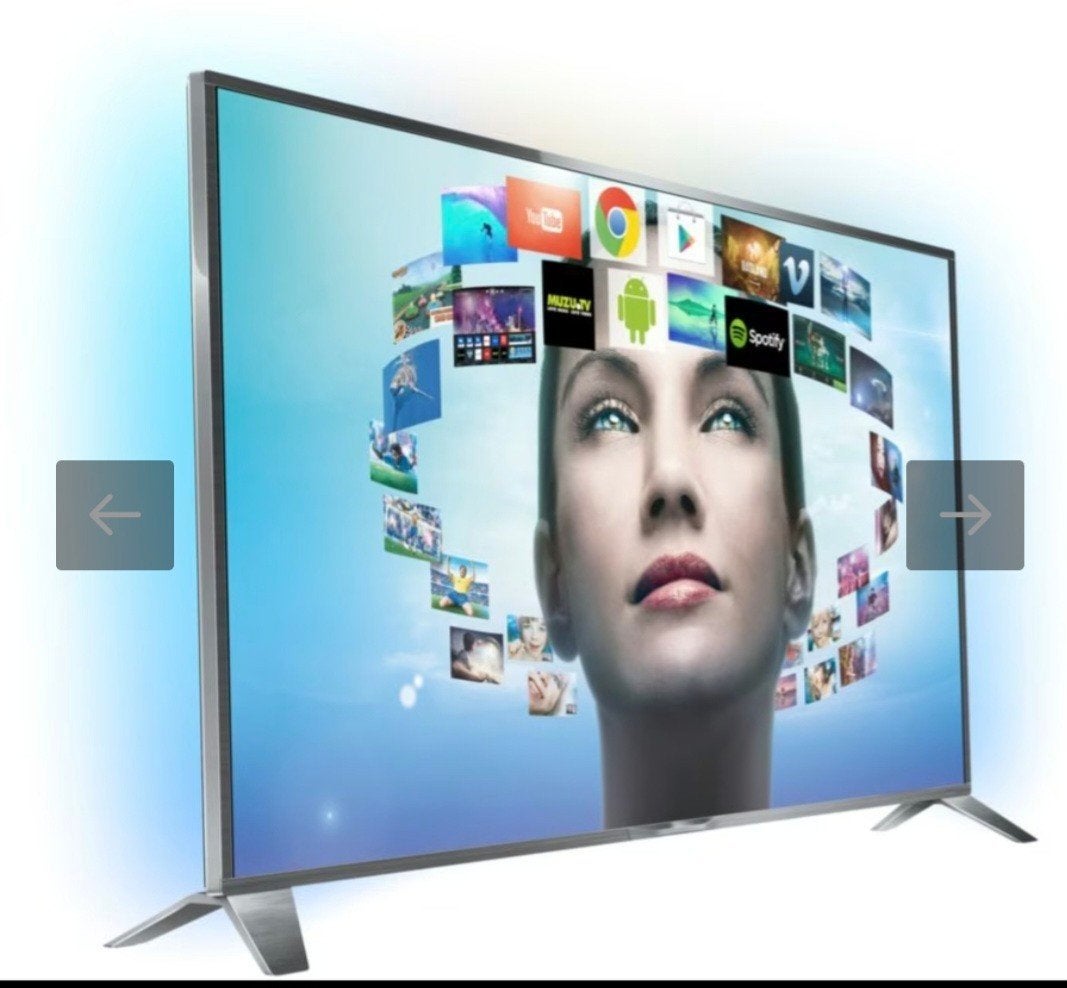 Philips Smart TV met Ambilight pus8809, Audio, Tv en Foto, Televisies, Ophalen, Philips, LCD, Zo goed als nieuw