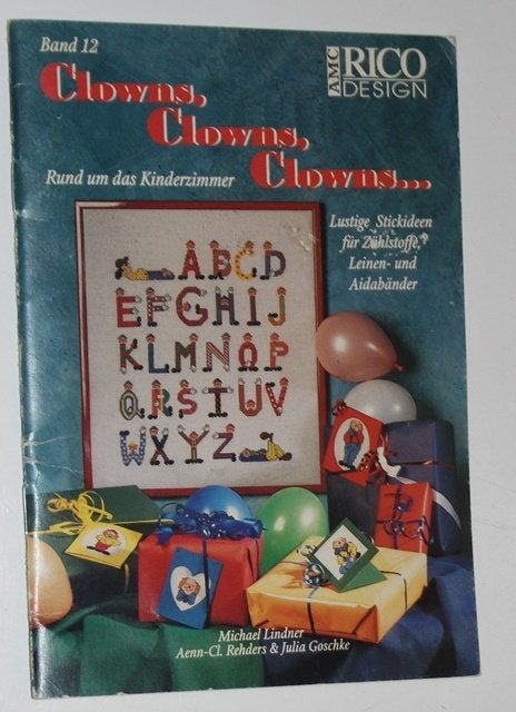 Rico design CLOWNS 107636, Ophalen of Verzenden, Gelezen, Borduren en Naaien, Geschikt voor kinderen