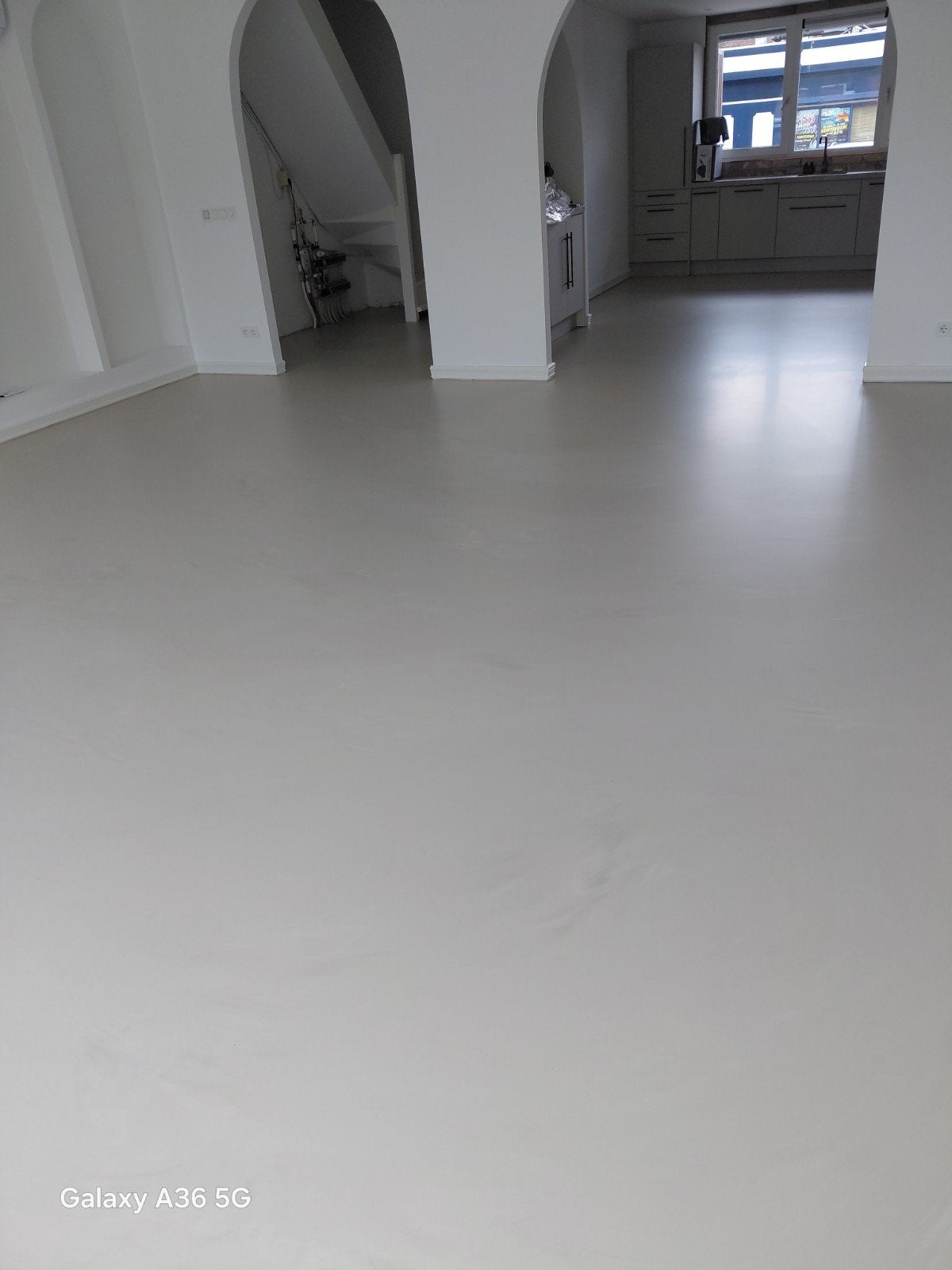 mooie gietvloeren, Ophalen of Verzenden, Zo goed als nieuw, Laminaat