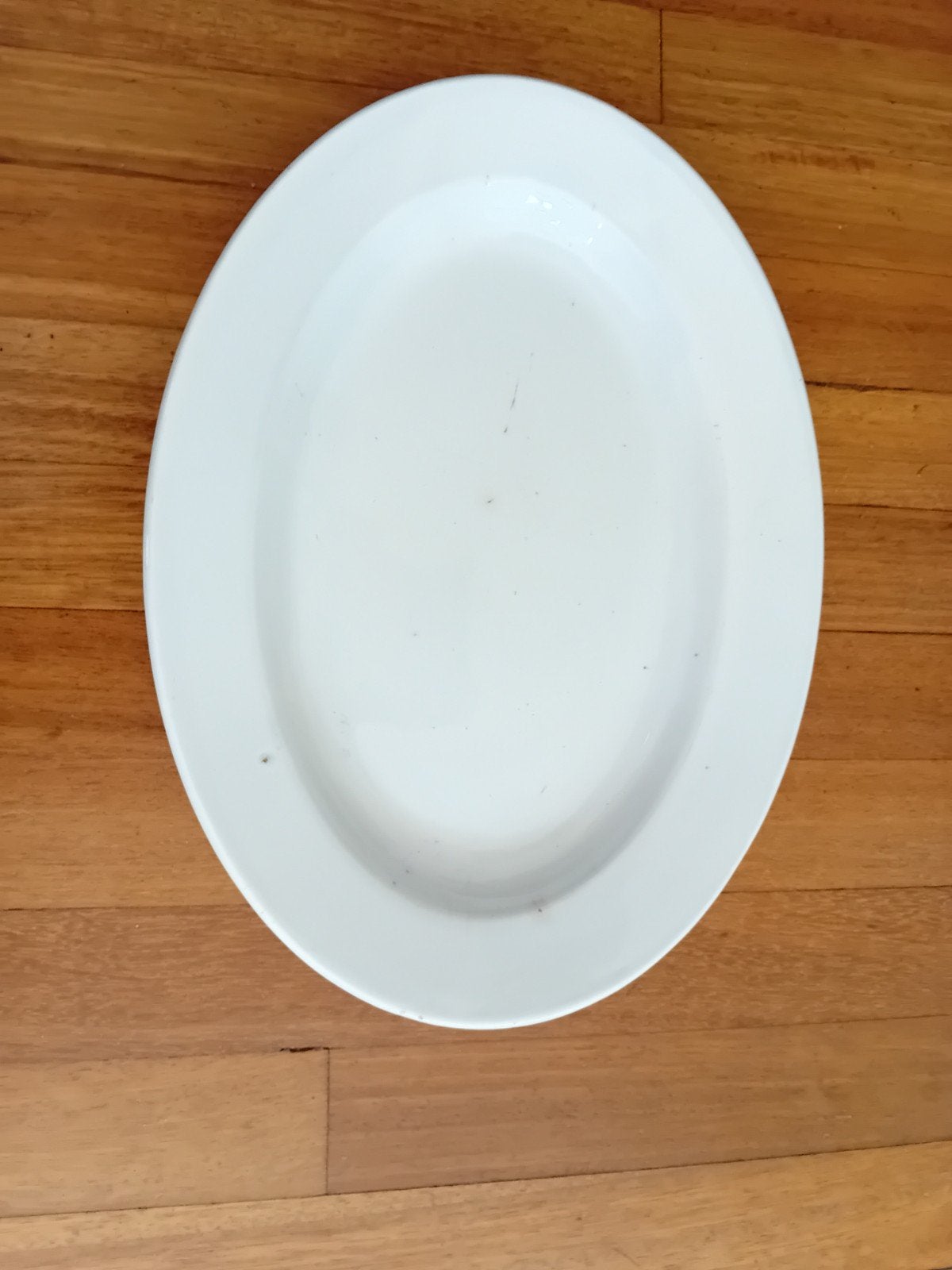Mooie, oude vleesschaal van pools porselein., Ophalen of Verzenden, Gebruikt, Porselein, Bord of Schaal