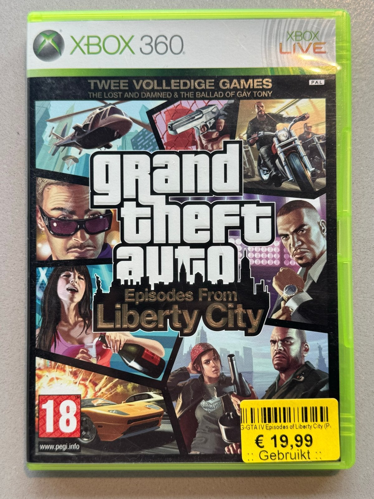 Grand Theft Auto: Episodes from Liberty City - Xbox 360, Avontuur en Actie, Online, Gebruikt, Vanaf 18 jaar