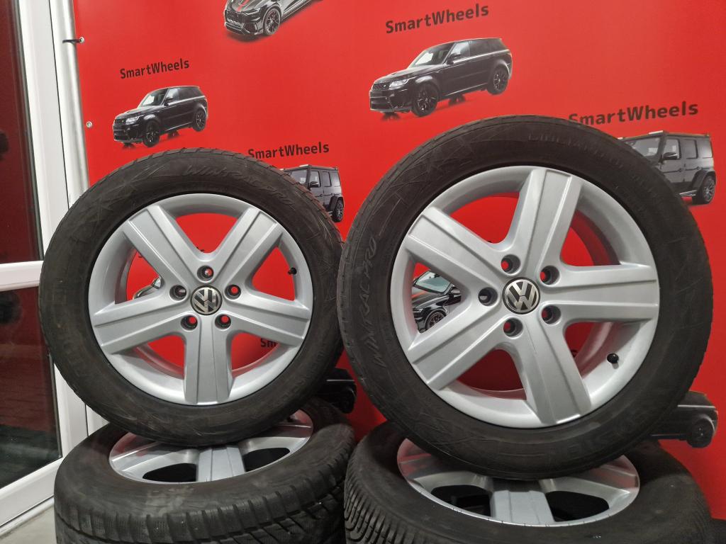 17 inch ORIGINEEL VOLKSWAGEN TRANSPORTER THUNDER VELGEN, Auto-onderdelen, Banden en Velgen, Niet ingevuld, Banden en Velgen, Niet ingevuld