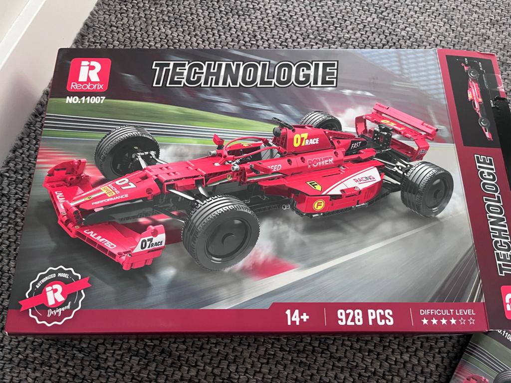 Formule 1 auto (Reobrix 11007), Ophalen of Verzenden, Zo goed als nieuw, Overige merken