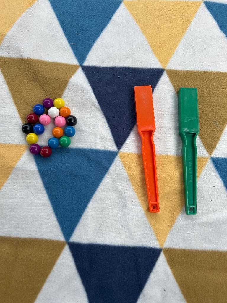 Magneten met magnetische balletjes voor kinderen, Ophalen of Verzenden, Gebruikt, Jongen of Meisje