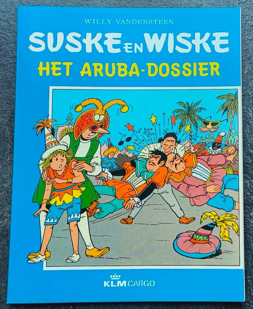Suske & Wiske Het Aruba Dossier (KLM Cargo) 1994, Willy Vandersteen, Eén stripboek, Nieuw, Ophalen of Verzenden