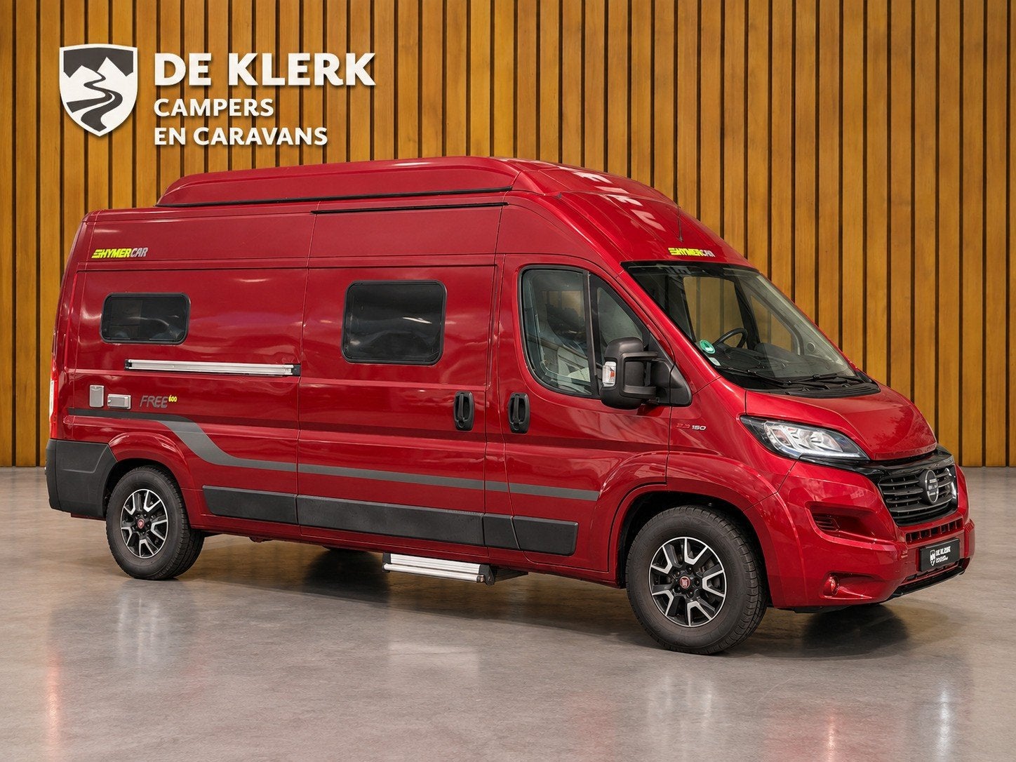 Hymer Free 600 (bj 2019), Caravans en Kamperen, Buscamper of Camperbus, Bedrijf, Elektrische ramen, Info@deklerkcaravans.nl