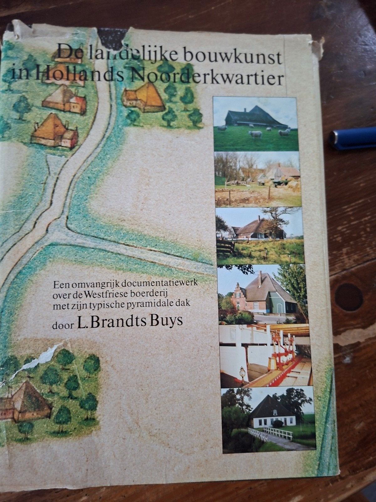 De landelijke bouwkunst in Hollands Noorderkwartier, Ophalen of Verzenden, Gelezen, Architectuur algemeen, L. Brandts Buys