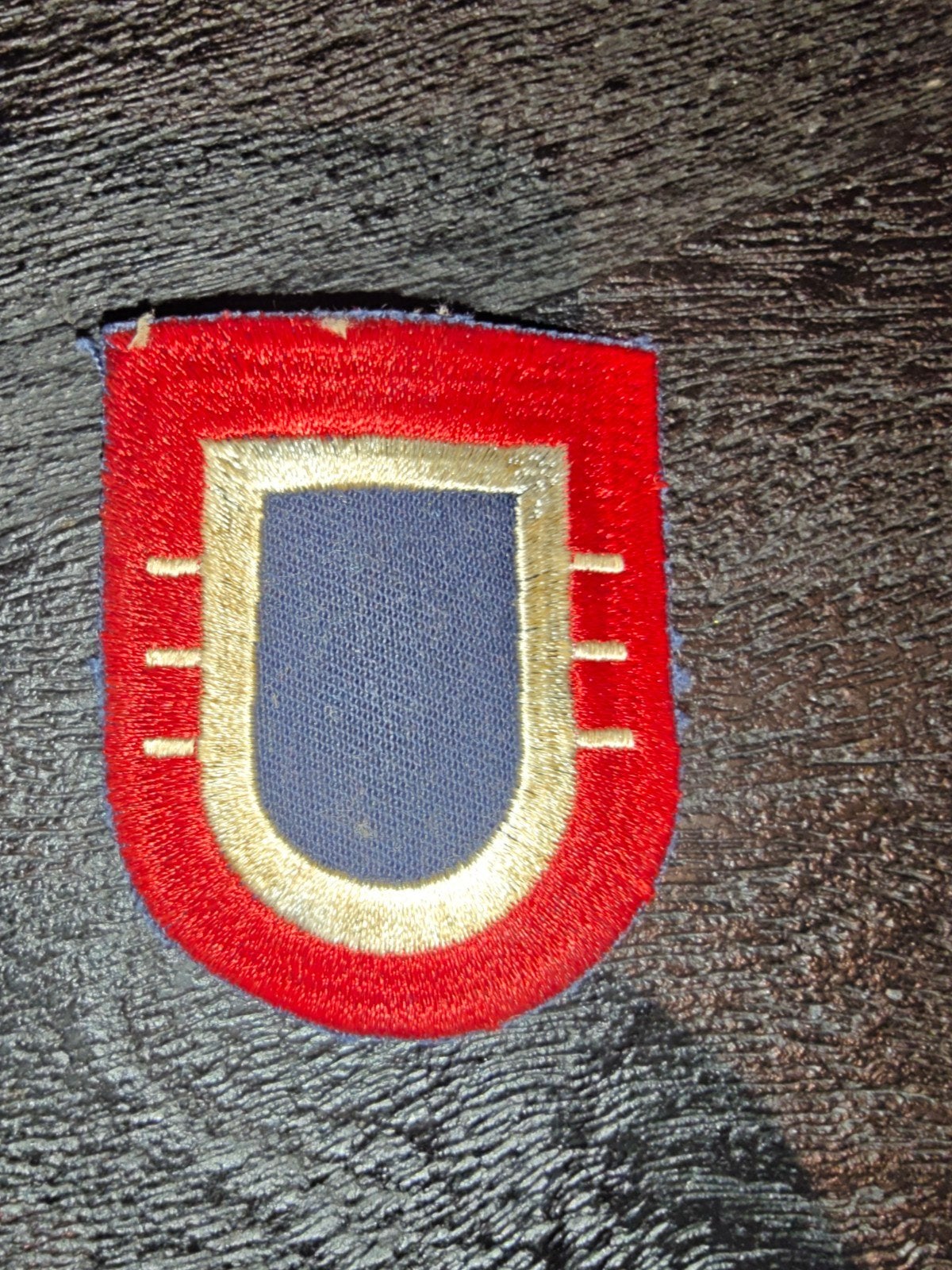 US Army 82nd Airborne Division 3rd Brigade Division Beret Fl, Ophalen of Verzenden, Landmacht, Amerika, Embleem of Badge