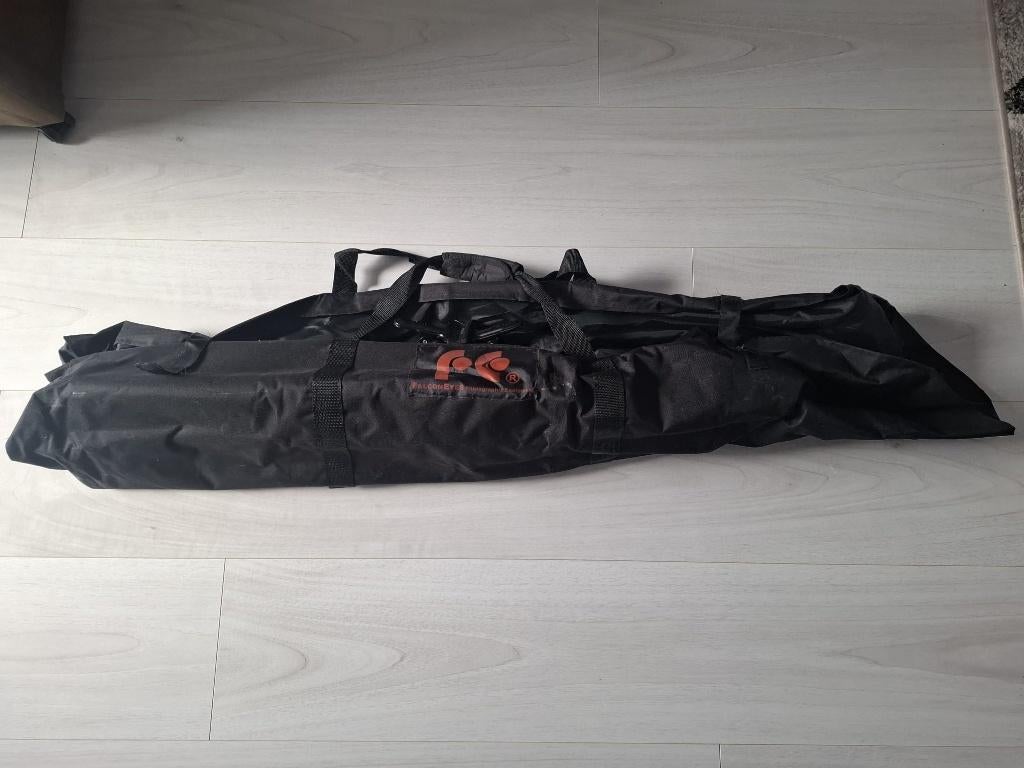 Falcon Eyes Achtergrondsysteem B-809 | 260x315cm | Met Tas, Ophalen, Gebruikt, Statief of Scherm