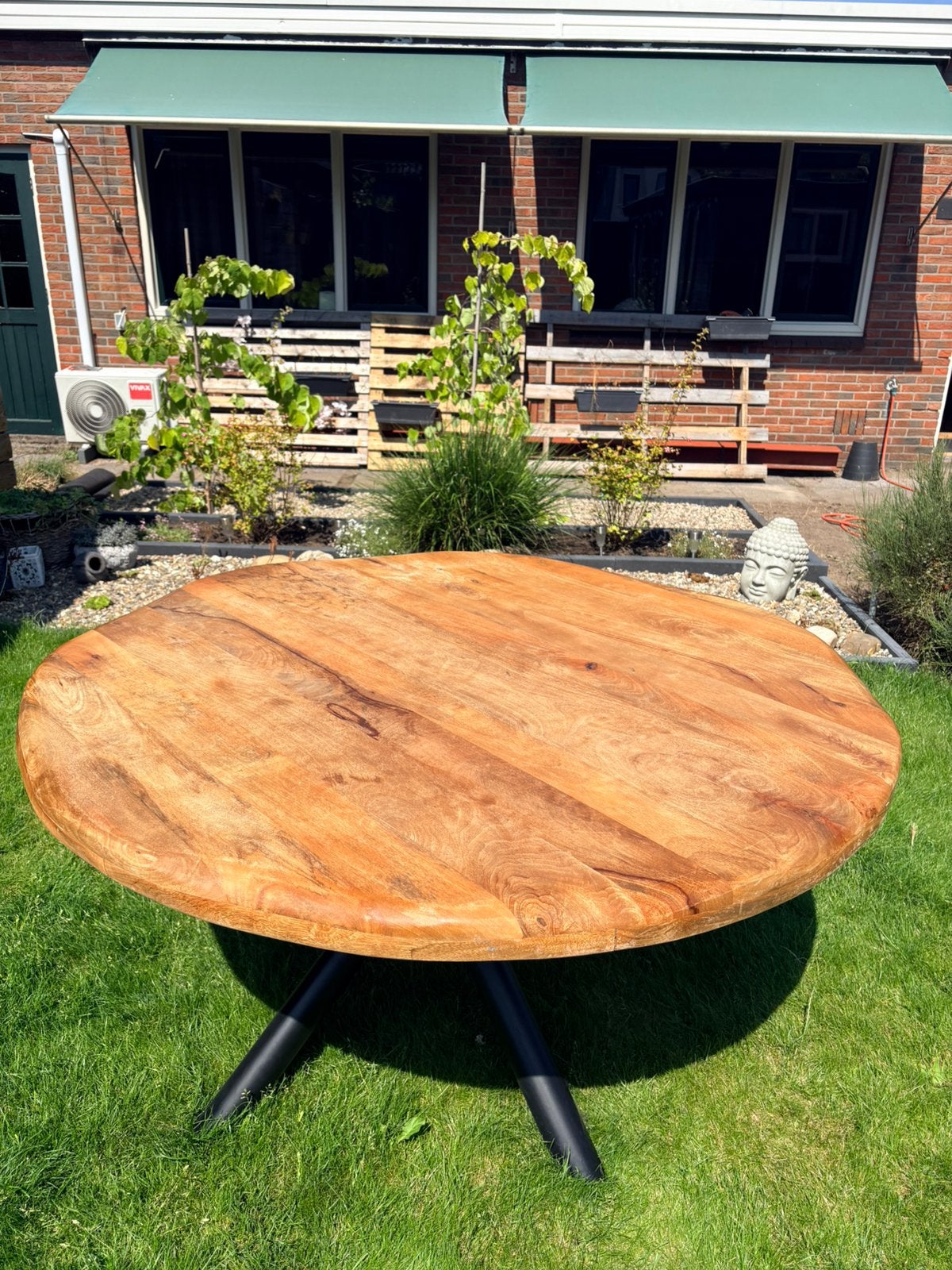 Eettafel, Ophalen, Zo goed als nieuw, Rond, 100 tot 150 cm