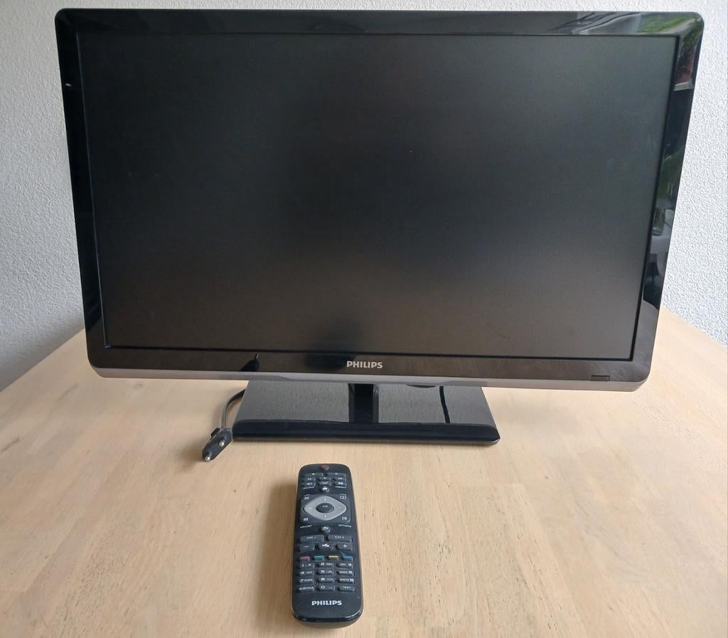 Philips LCD TV 24 inch, Computers en Software, Monitoren, Ophalen of Verzenden, Gebruikt