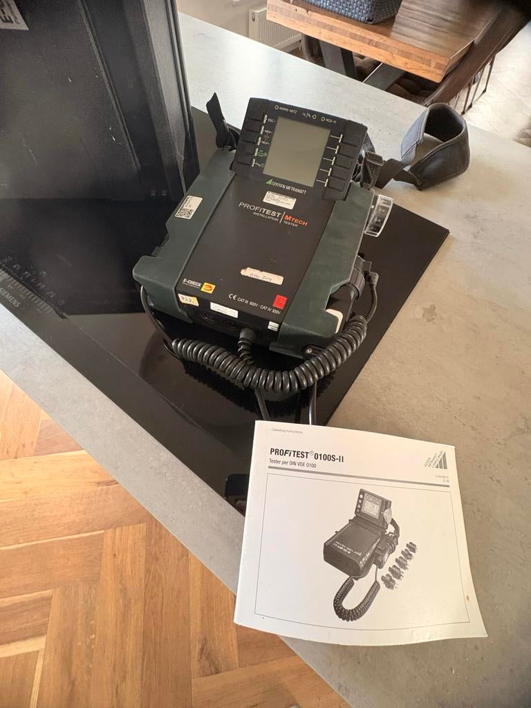 Gossen Metrawatt Profitest MTech Installatietester, Doe-het-zelf en Verbouw, Ophalen, Gebruikt, Elektriciteit