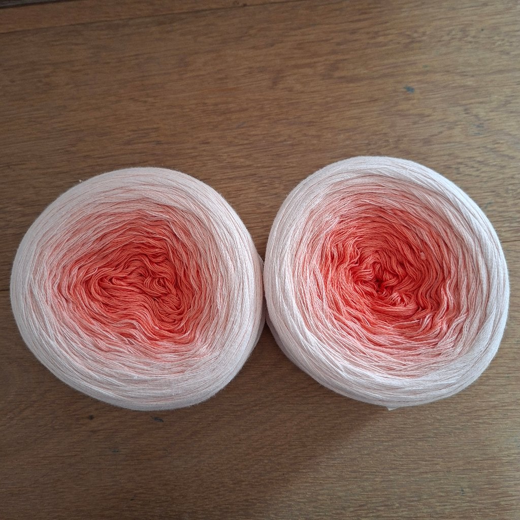 2 cakes Cotton Kings Sultan Pastello - 04 - Physallis, Hobby en Vrije tijd, Ophalen of Verzenden, Nieuw, Breien of Haken, Wol of Garen