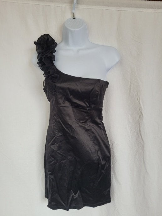 Gave zwarte cocktailjurk mt S emrk Zara Trf Night Collection, ., Zwart, Cocktailjurk, Ophalen of Verzenden