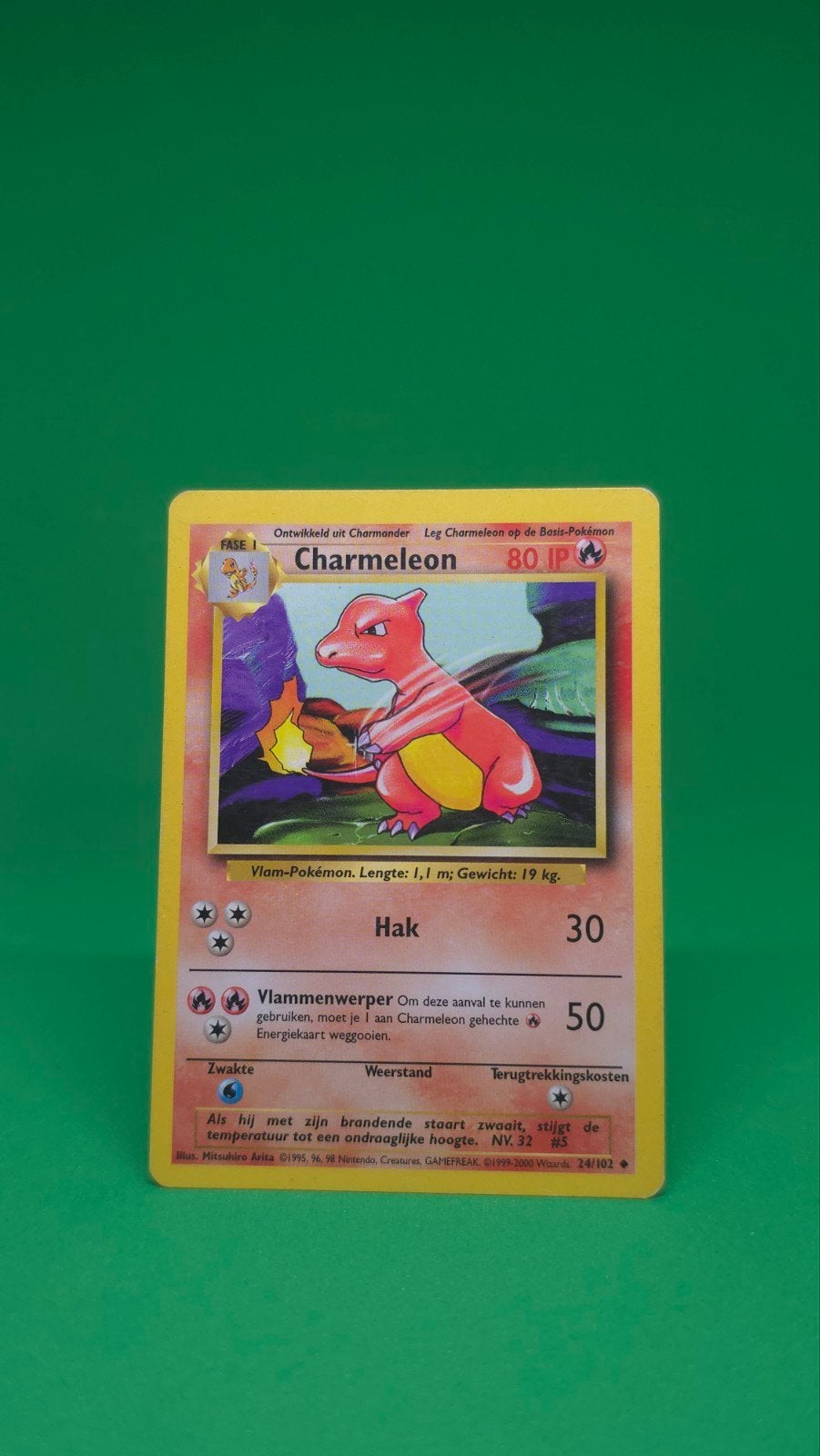 Charmeleon 24/102 Base set Nederlands, Ophalen of Verzenden, Zo goed als nieuw