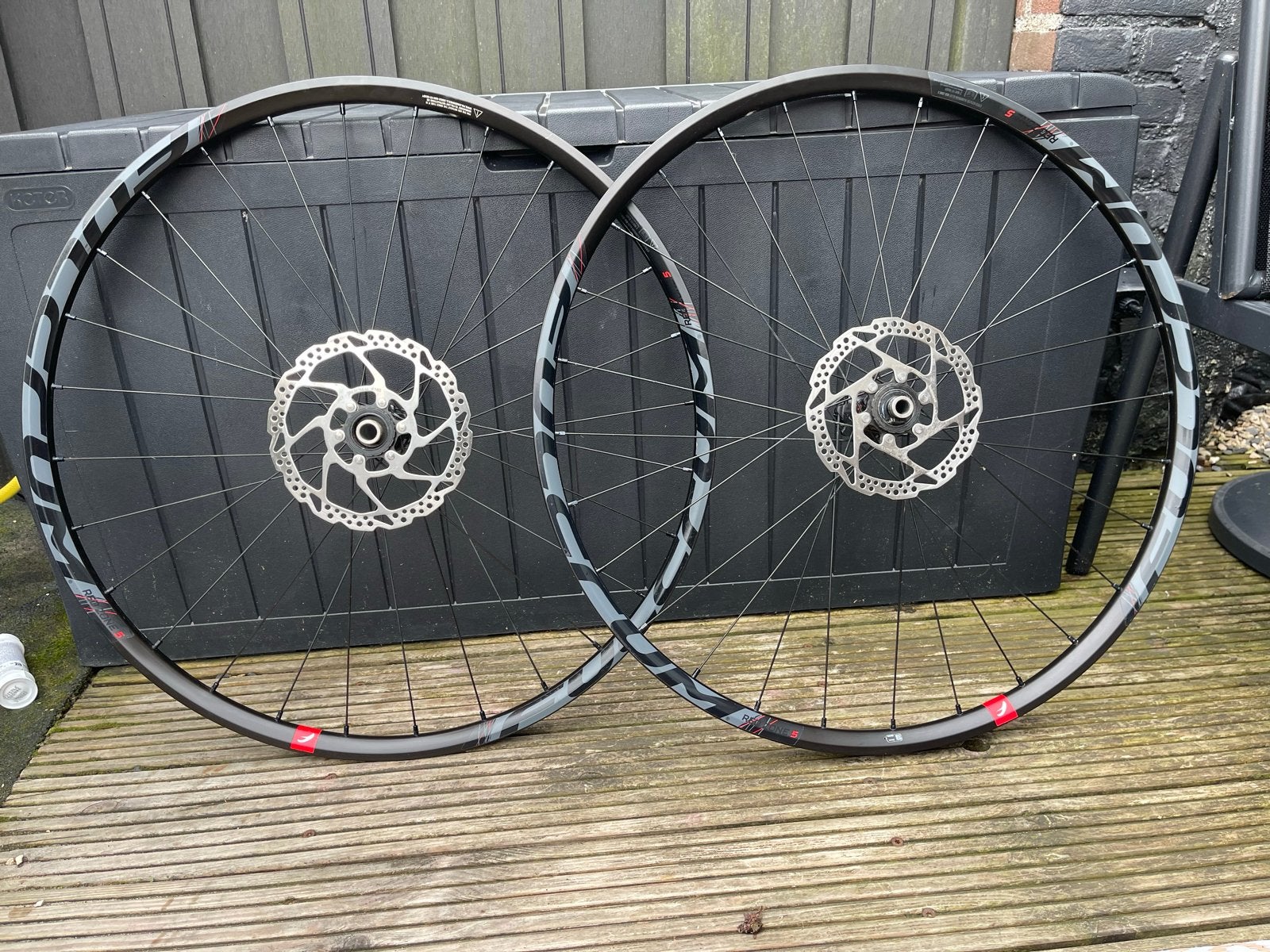 Fulcrum Red Zone 5 MTB wielen met Shimano schijfremmen, Wiel, Gebruikt, Verzenden, Aluminium