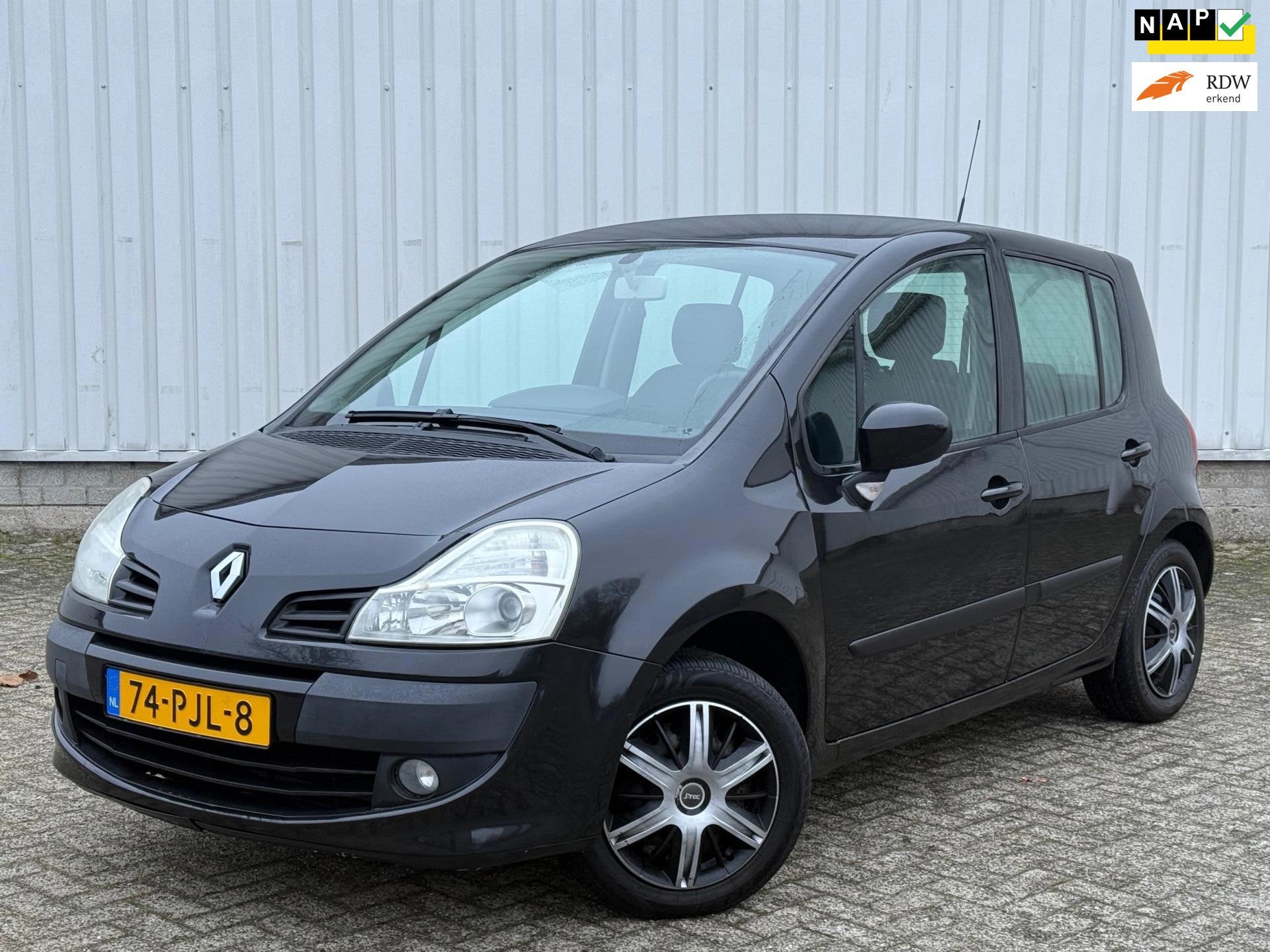 Renault Modus 1.2-16V Dynamique 2e Eigenaar,Airco,5Deurs,Cru, Auto's, Voorwielaandrijving, Euro 5, Gebruikt, Metallic lak