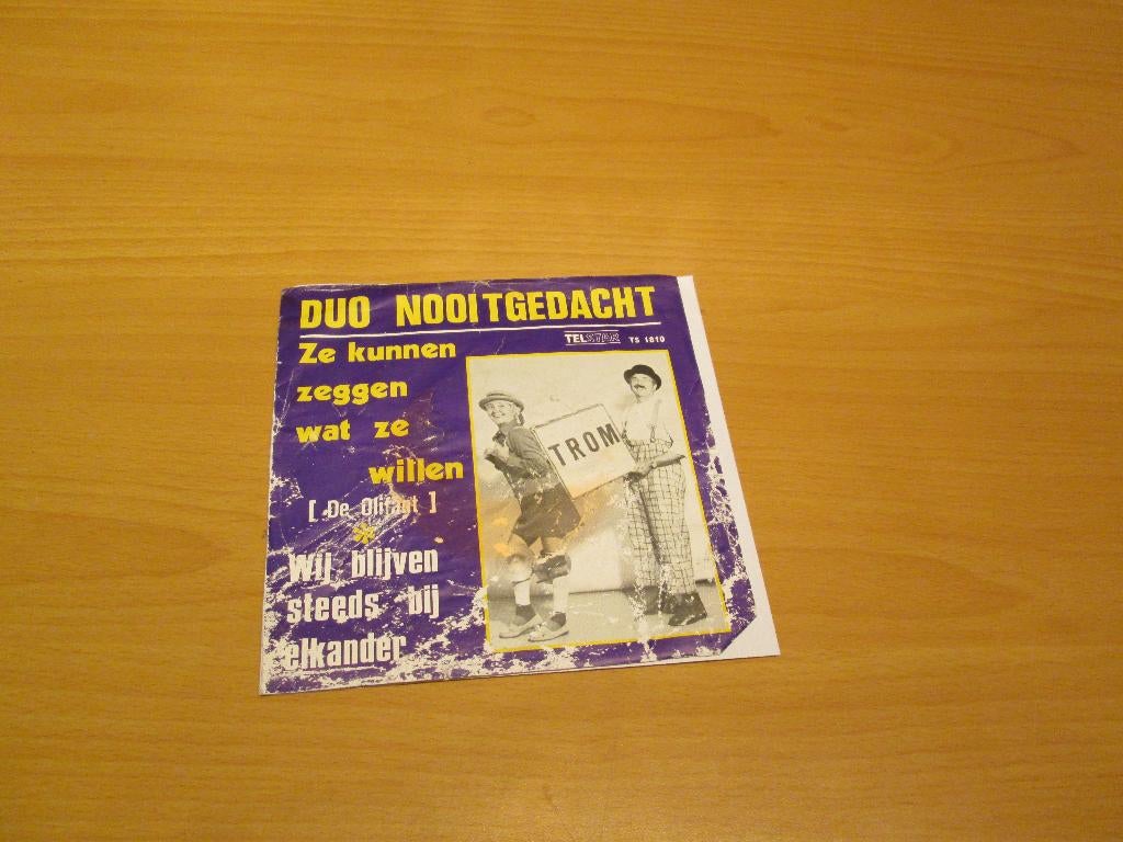 Duo Nooitgedacht - Ze Kunnen Zeggen Wat Ze Willen / Wij Blij, Cd's en Dvd's, Ophalen of Verzenden, Gebruikt, Pop