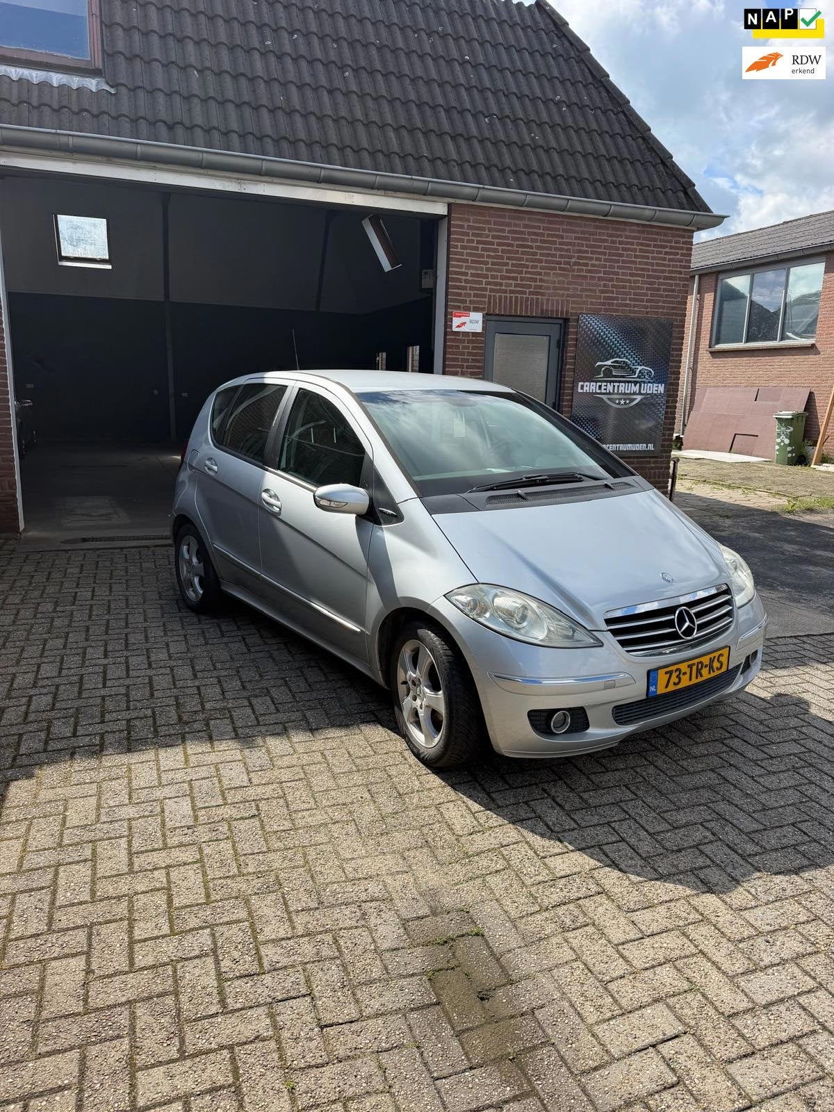 Mercedes-Benz A-klasse 150 Avantgarde, Auto's, Voorwielaandrijving, 15 km/l, 400 kg, Leder en Stof