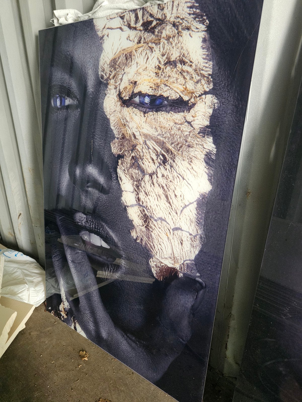 3x plexiglas schilderij, Ophalen, Zo goed als nieuw