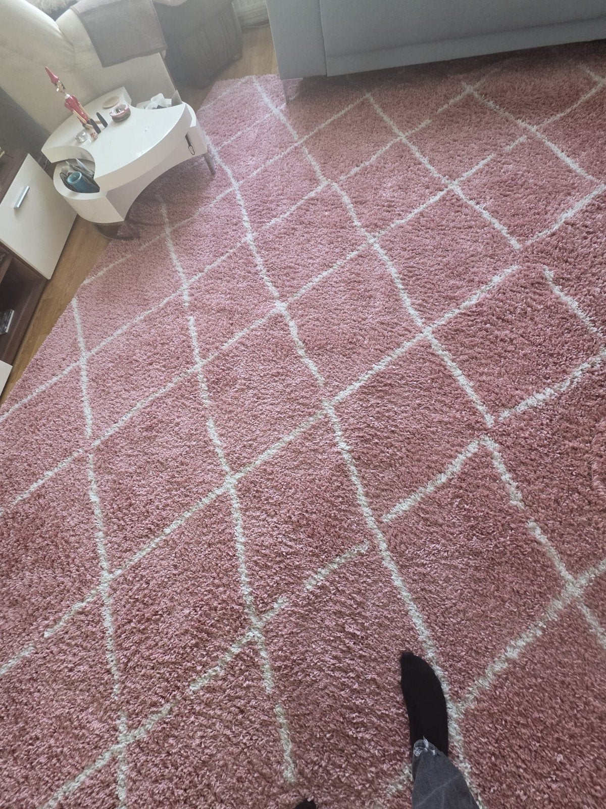 Grote roze kleedkamer 4x4m - Zo goed als nieuw, Ophalen, Vierkant, 200 cm of meer, Zo goed als nieuw