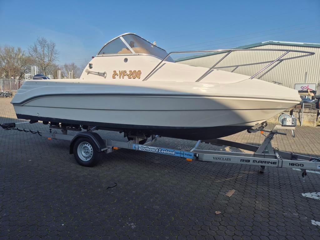 Bellinggardo speed tourboot, Watersport en Boten, Speedboten, Zo goed als nieuw, 3 tot 6 meter, Benzine, Minder dan 70 pk, Polyester