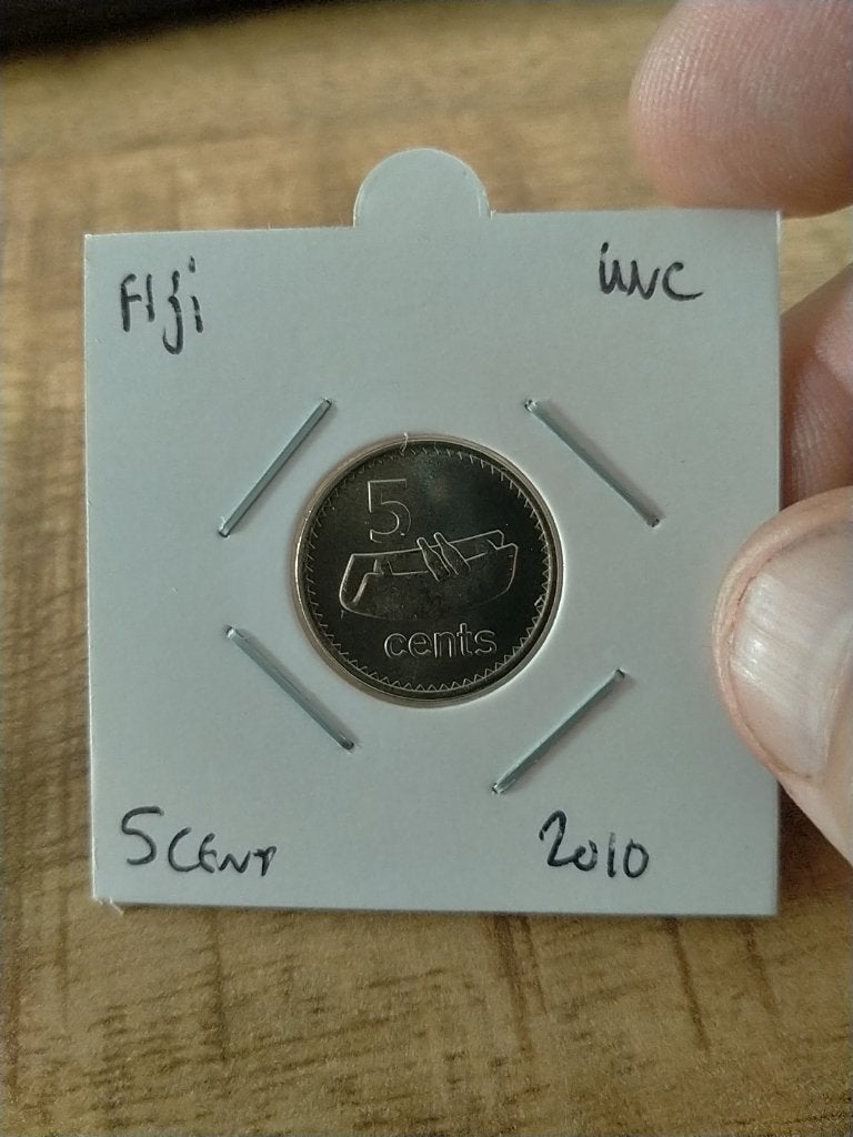 Fiji 5 Cent 2010 , UNC, Verzenden, Losse munt