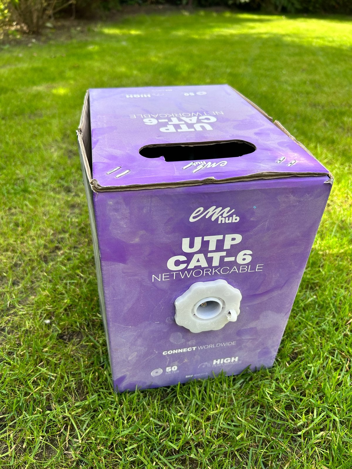 Restant UTP CAT-6 Netwerkkabel, Ophalen of Verzenden, Zo goed als nieuw, 5 tot 10 meter, Overige kabels