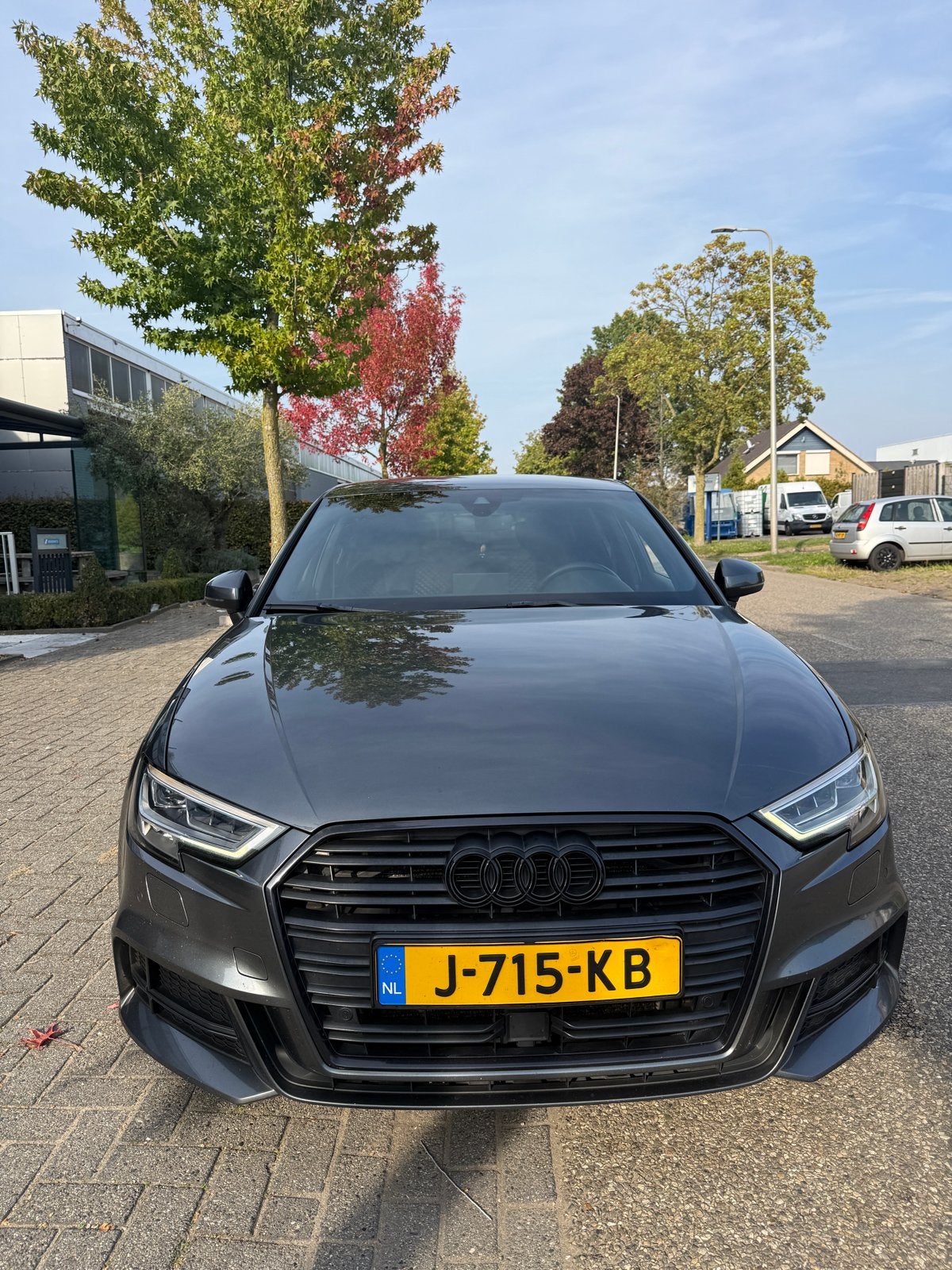 Audi A3 2.0 TDI 110KW/150PK SB S-tr6 2017 Grijs, Auto's, 4 cilinders, Bedrijf, 140 €/maand, 149 pk