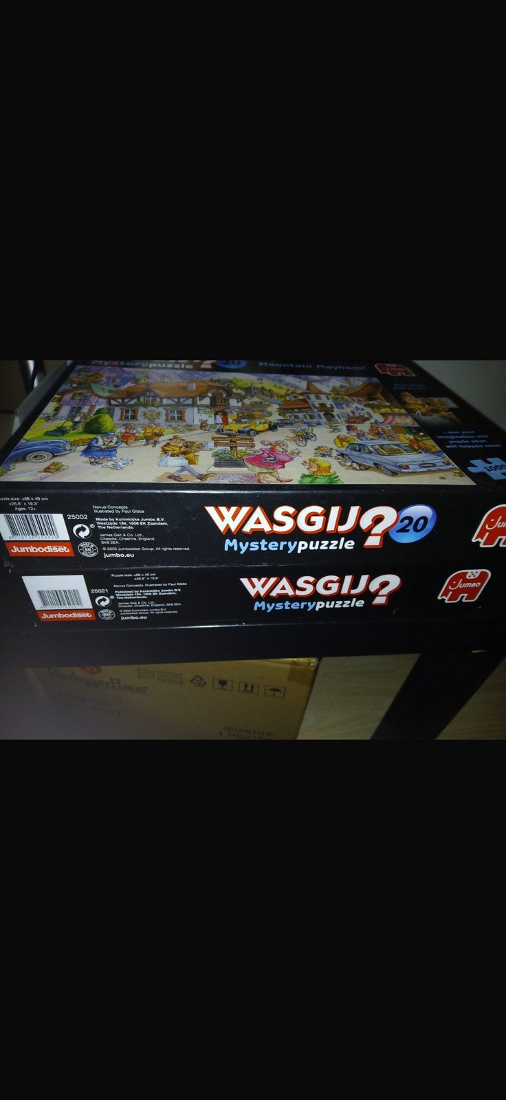 Wasgij puzzels, Ophalen of Verzenden, 500 t/m 1500 stukjes, Gebruikt