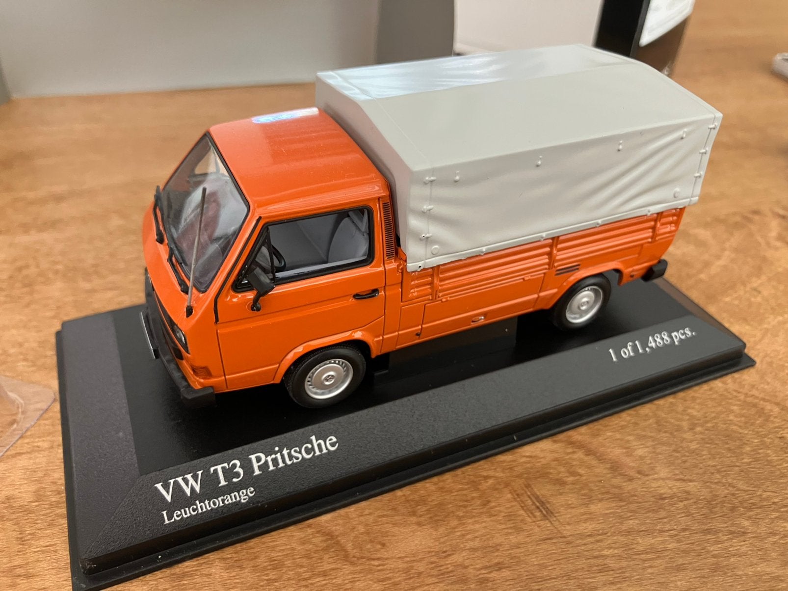 T3 enkelcabine pickup, Ophalen of Verzenden, Nieuw, Auto, MiniChamps