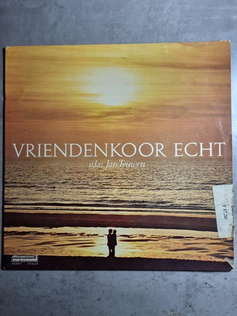 Orig, LP, 1975, VRIENDENKOOR ECHT, 75-jarig jubileum,Inwst!, Fotohoes, Modernisme tot heden, Ophalen of Verzenden, Zo goed als nieuw